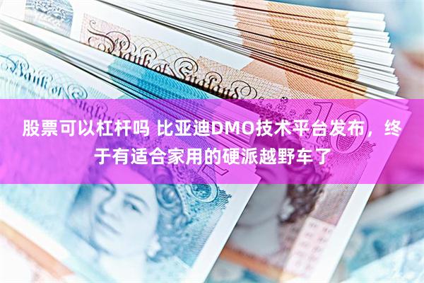 股票可以杠杆吗 比亚迪DMO技术平台发布，终于有适合家用的硬派越野车了