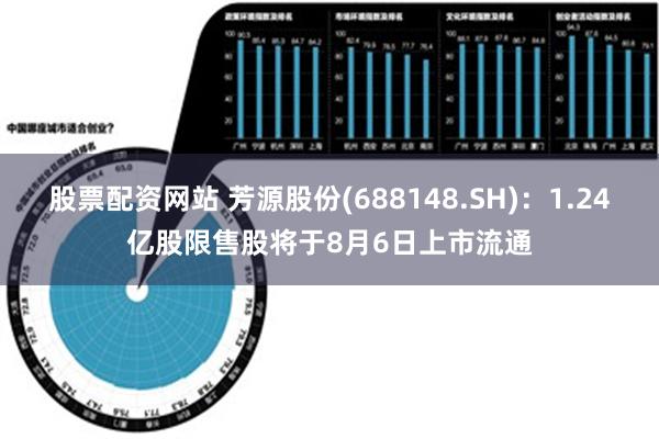 股票配资网站 芳源股份(688148.SH)：1.24亿股限售股将于8月6日上市流通