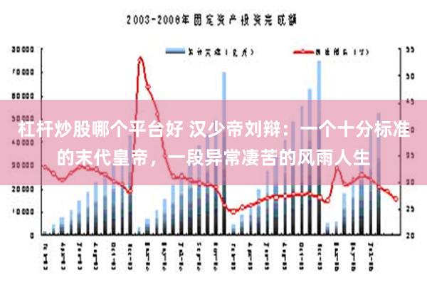 杠杆炒股哪个平台好 汉少帝刘辩：一个十分标准的末代皇帝，一段异常凄苦的风雨人生